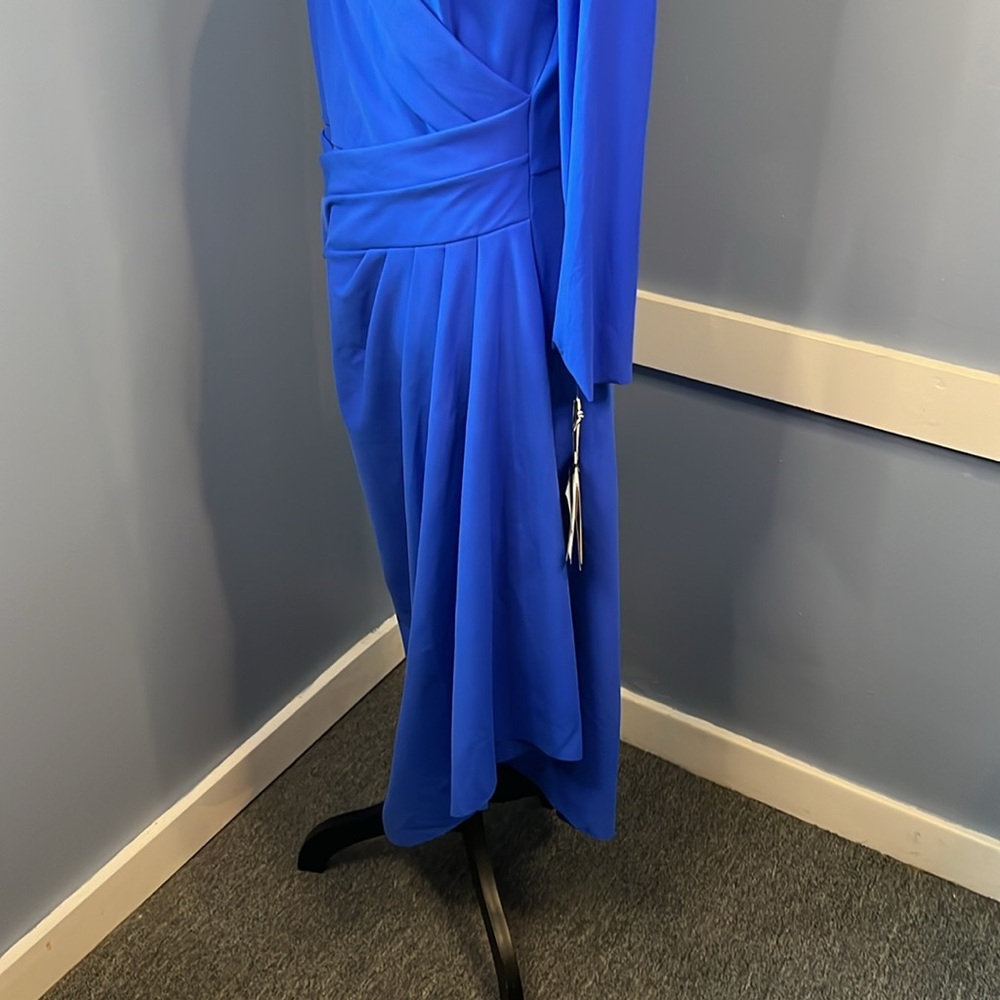 Chiara Boni  Blue Dress NWT Size 48 - Picture 6 of 12